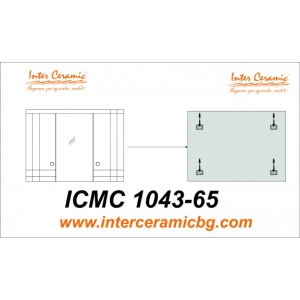 Огледален ПВЦ шкаф ICMC 1043 65