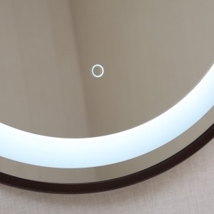 LED огледало за баня, кръгло 60см, АБЛЕНА ICL 1398BR