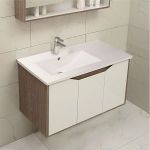 Мебел за баня ПВЦ ICP 9155 с мивка с десен плот 9066L