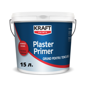 Plaster Primer Силиконов грунд за мазилка 15л, Kraft