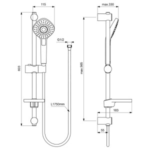 ПРОМО Комплект 3в1 ESLA, Ideal Standart