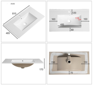Мебел за баня ПВЦ ALFIO ICP 8045-50