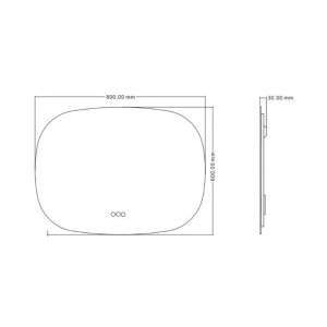LED огледало за баня EFISION LED 1958