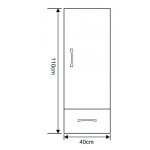 Колона за баня ПВЦ ICP 134