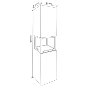 ПВЦ Колона за баня АНИЕЛА ICP 3030/125 