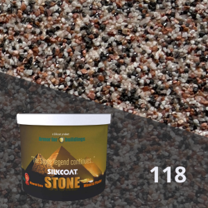 Мозаечна мазилка SILKCOAT Mineral Plaster Stone, ситен камък 118 25кг